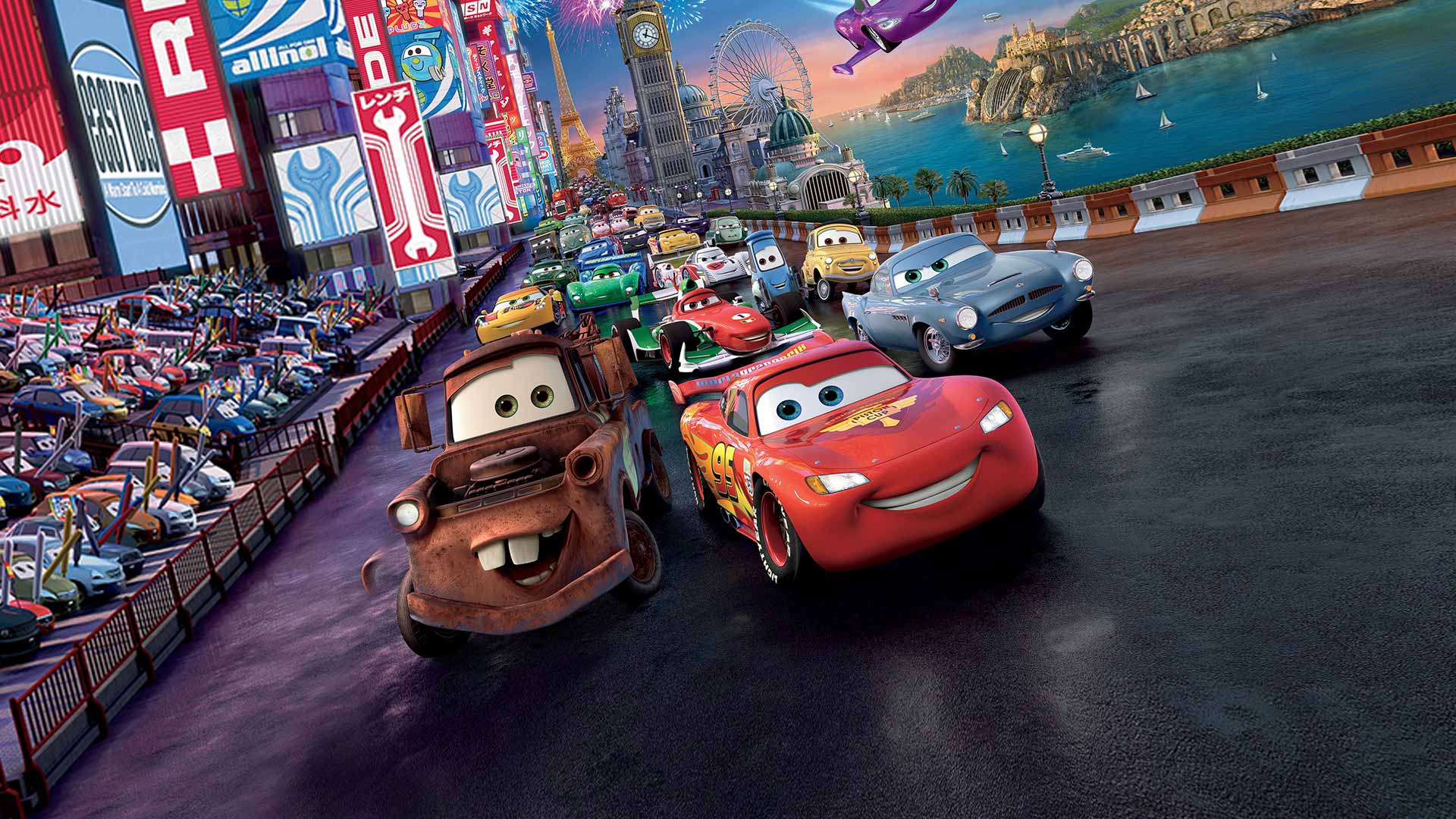Affiche du film cars 2